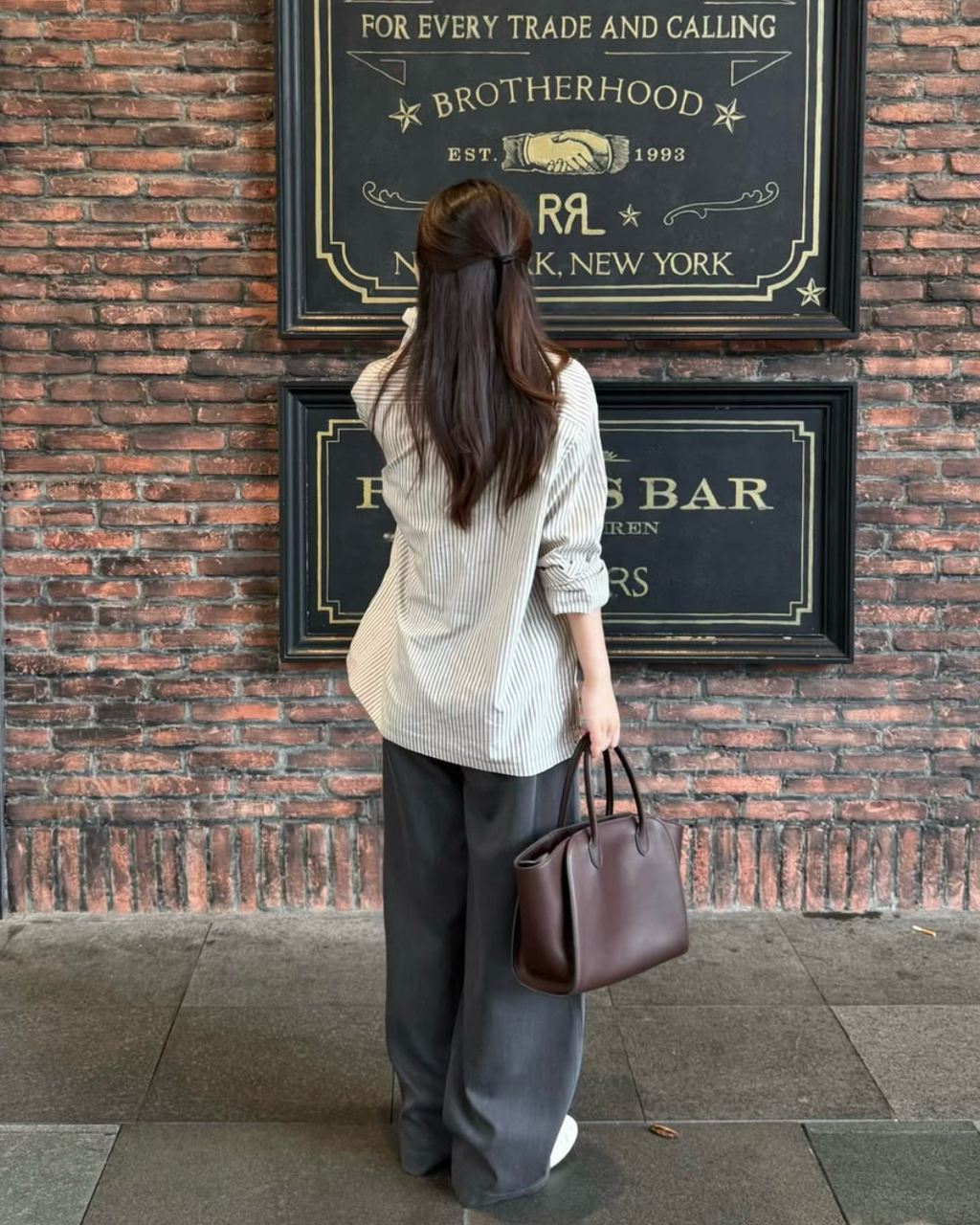 Marlo Large Leather Tote Bag