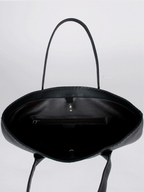 Alger Inspired Structured Leather Tote Bag