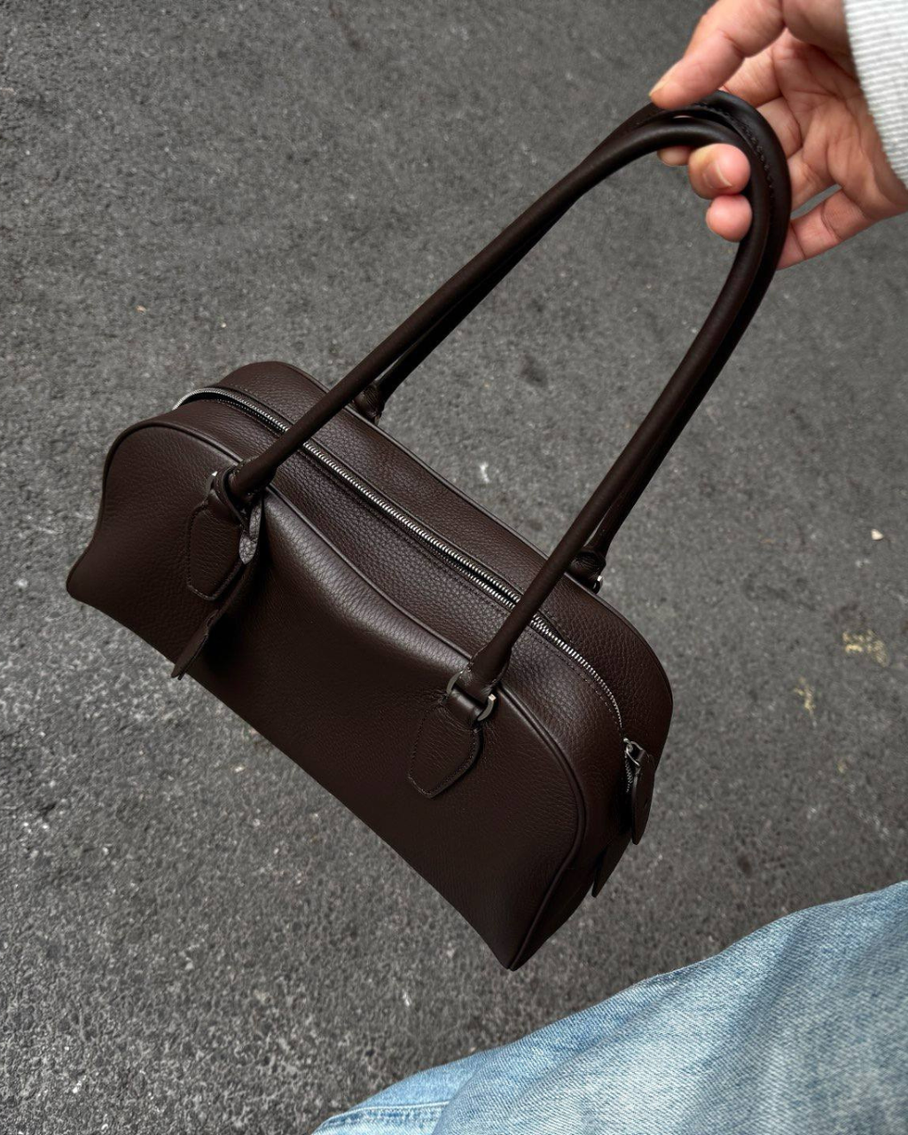 EW India Hobo Leather Shoulder Bag