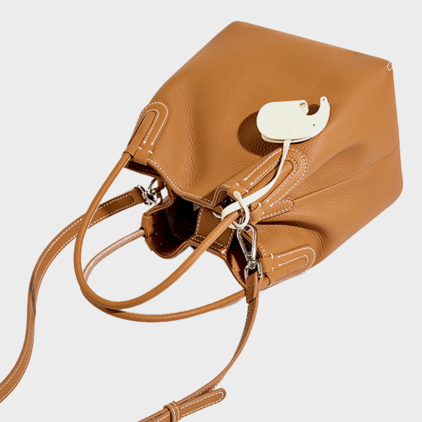 "Le Marrakechi" Top Layer Cowhide Bucket Bag