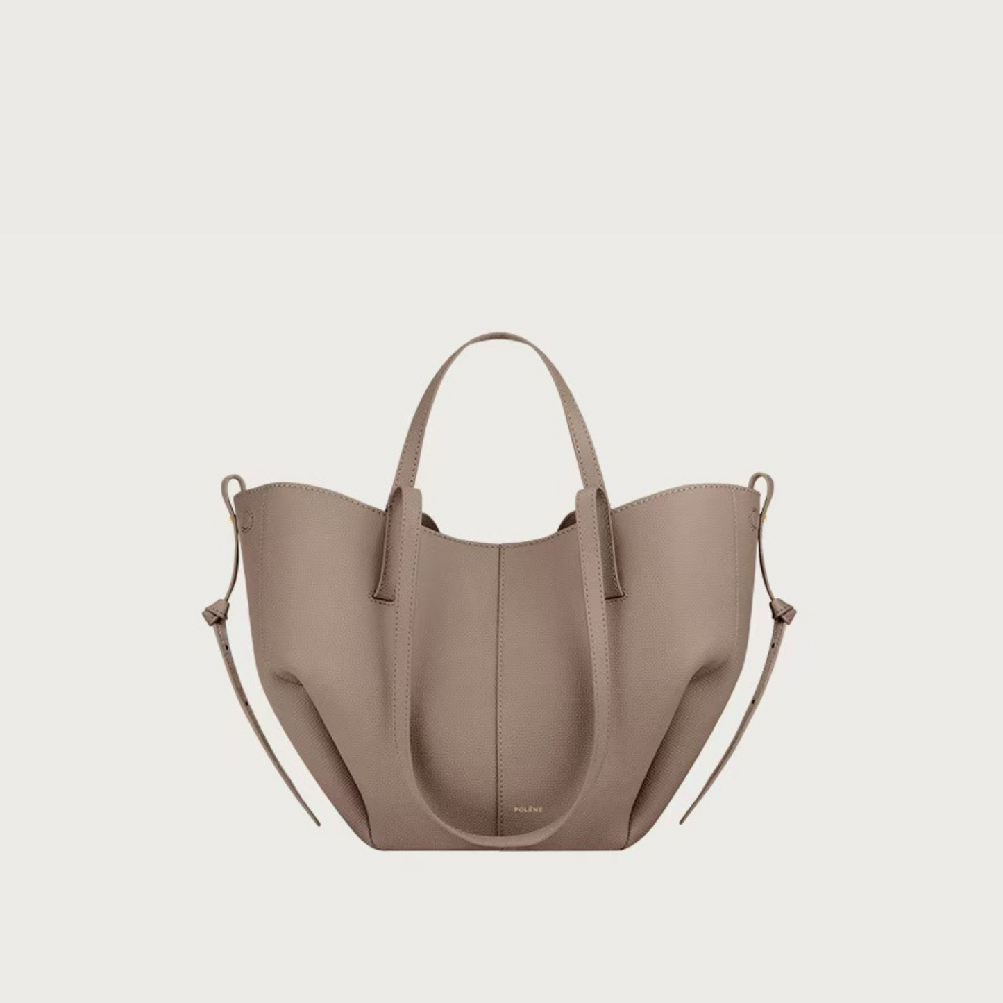 Polène Cyme Edition inspired Textured Leather Bag