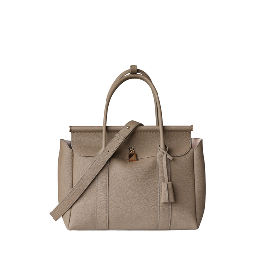 Loro Piana Loom L32 Inspired Leather Bag - Beige - Trendiesty Worldwide