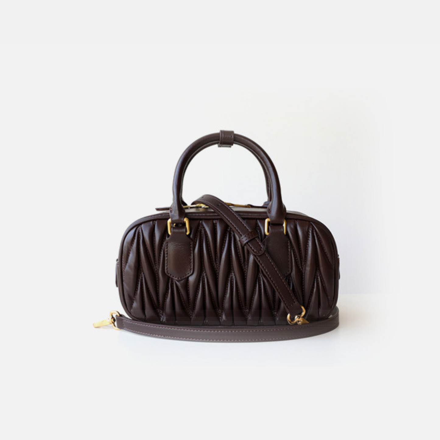 MIUMIU Arcadie Matelassé Nappa Inspired Leather Handbag