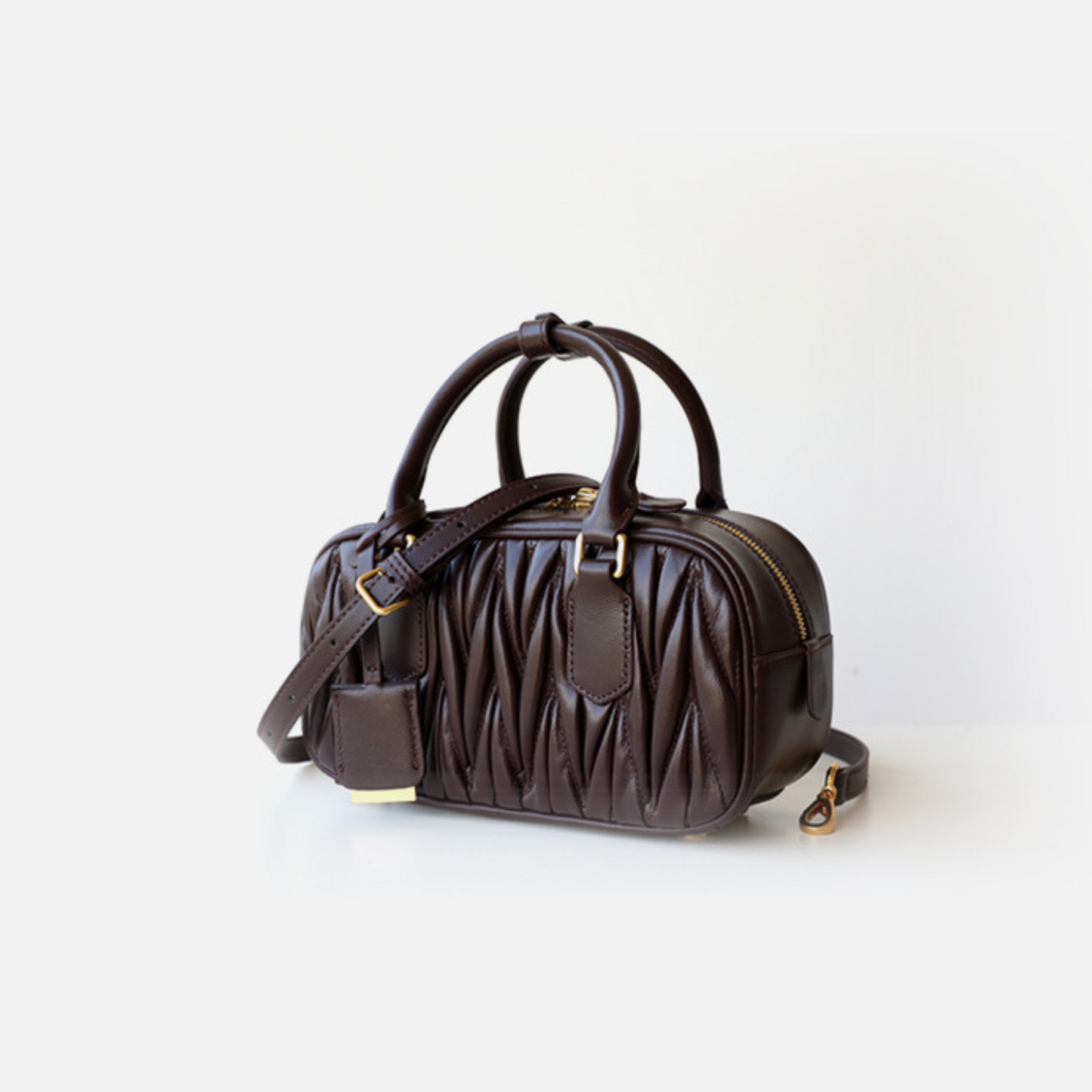 MIUMIU Arcadie Matelassé Nappa Inspired Leather Handbag
