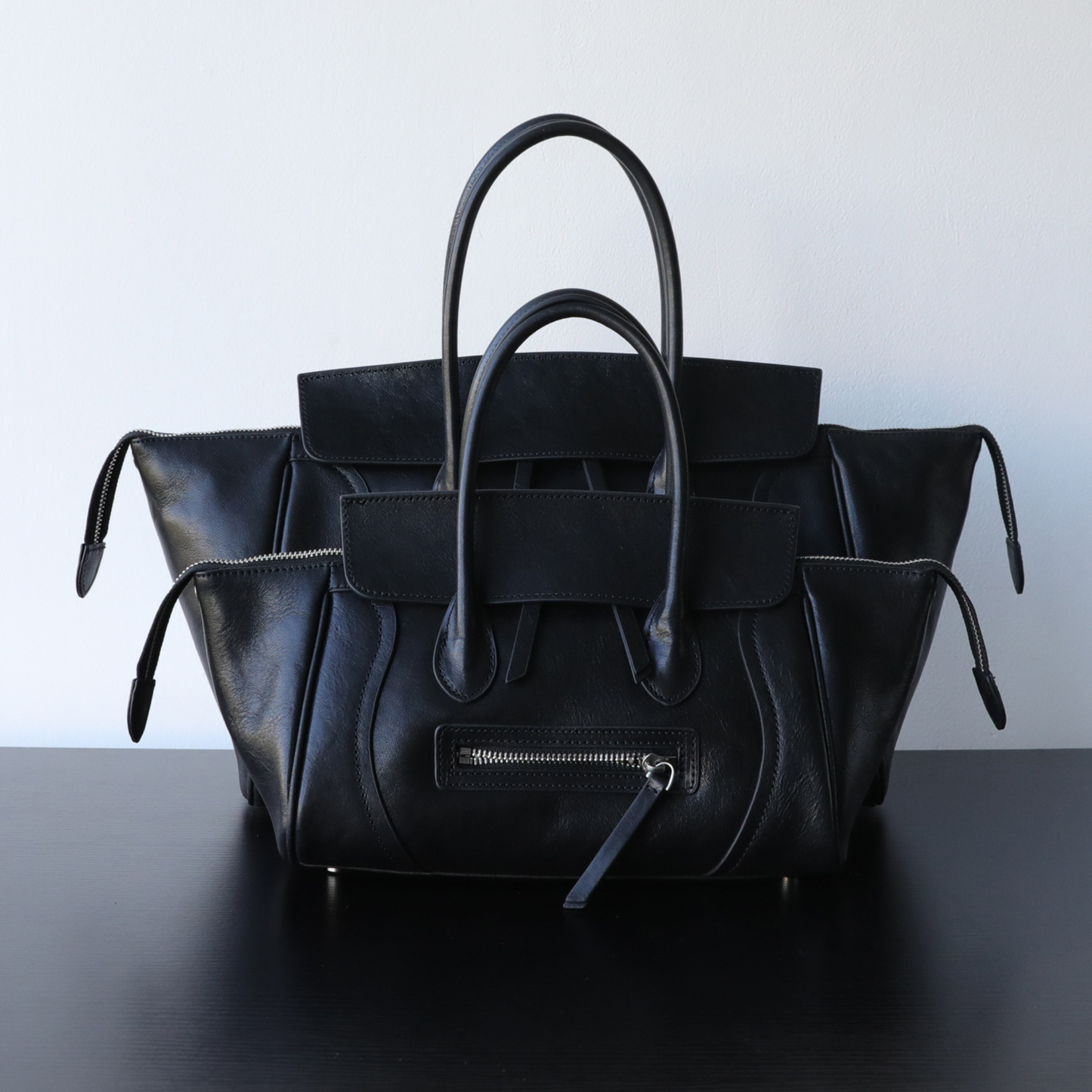 The C-Phantom-Inspired Vegetable-Tanned Leather Handbag
