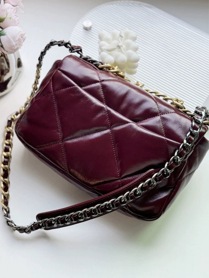 "Isla Rosa" bolso cruzado de cuero