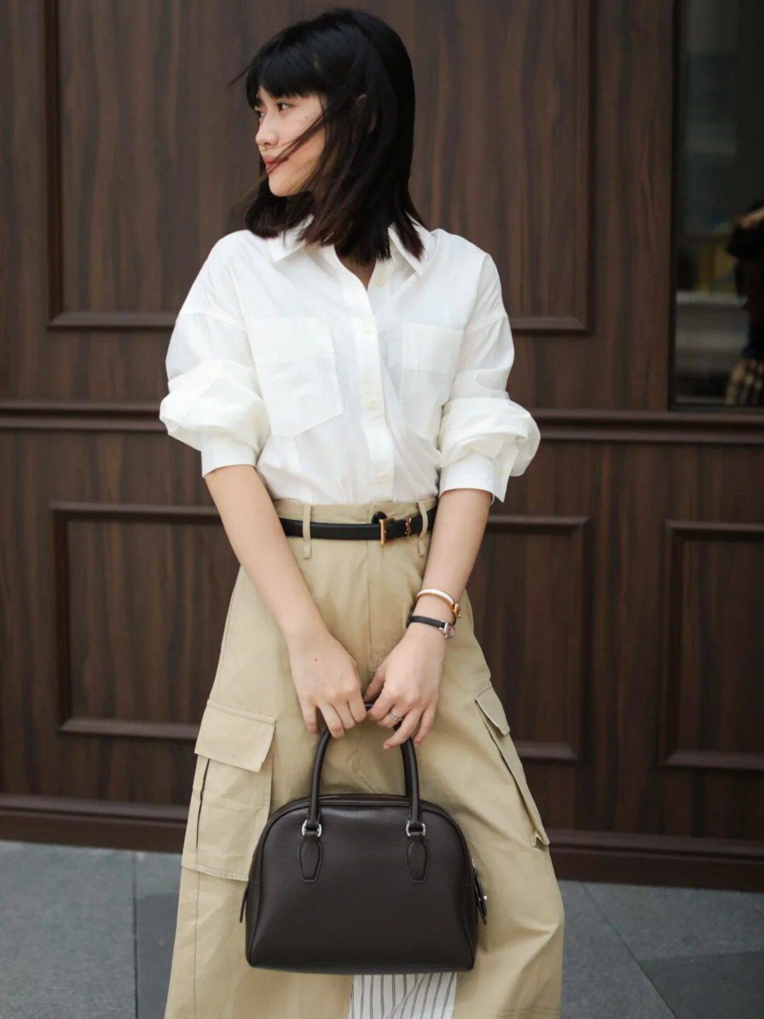 The Hobo India Inspired Leather Bag