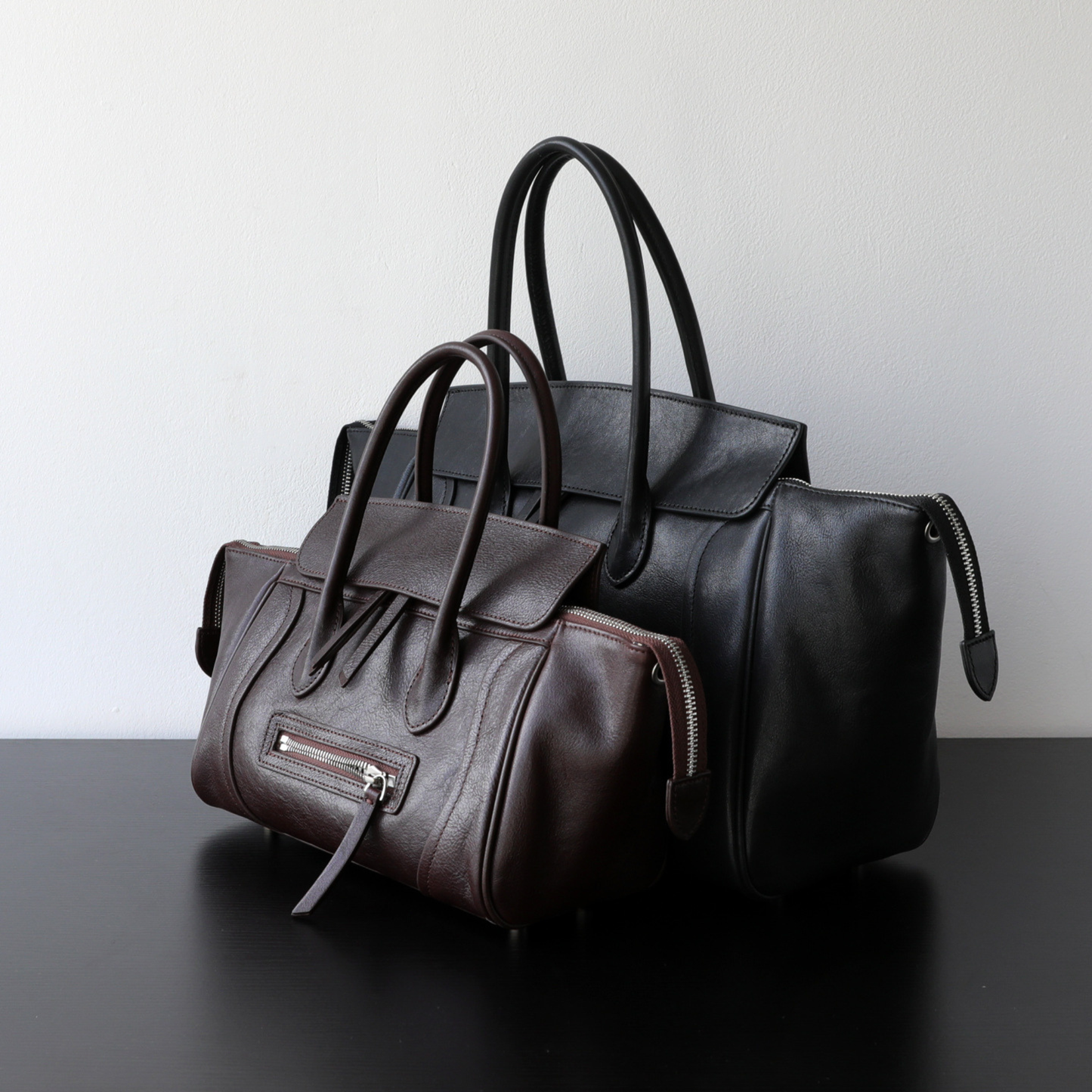 The C-Phantom-Inspired Vegetable-Tanned Leather Handbag