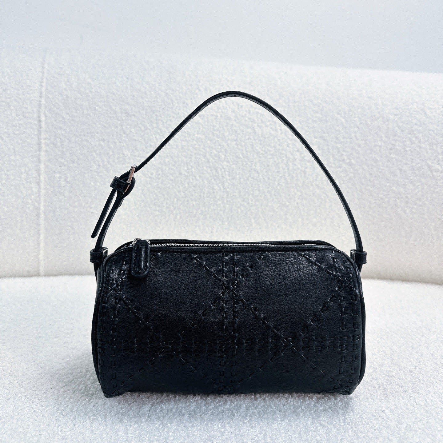 The 90s Baguette Inspired Leather Bag