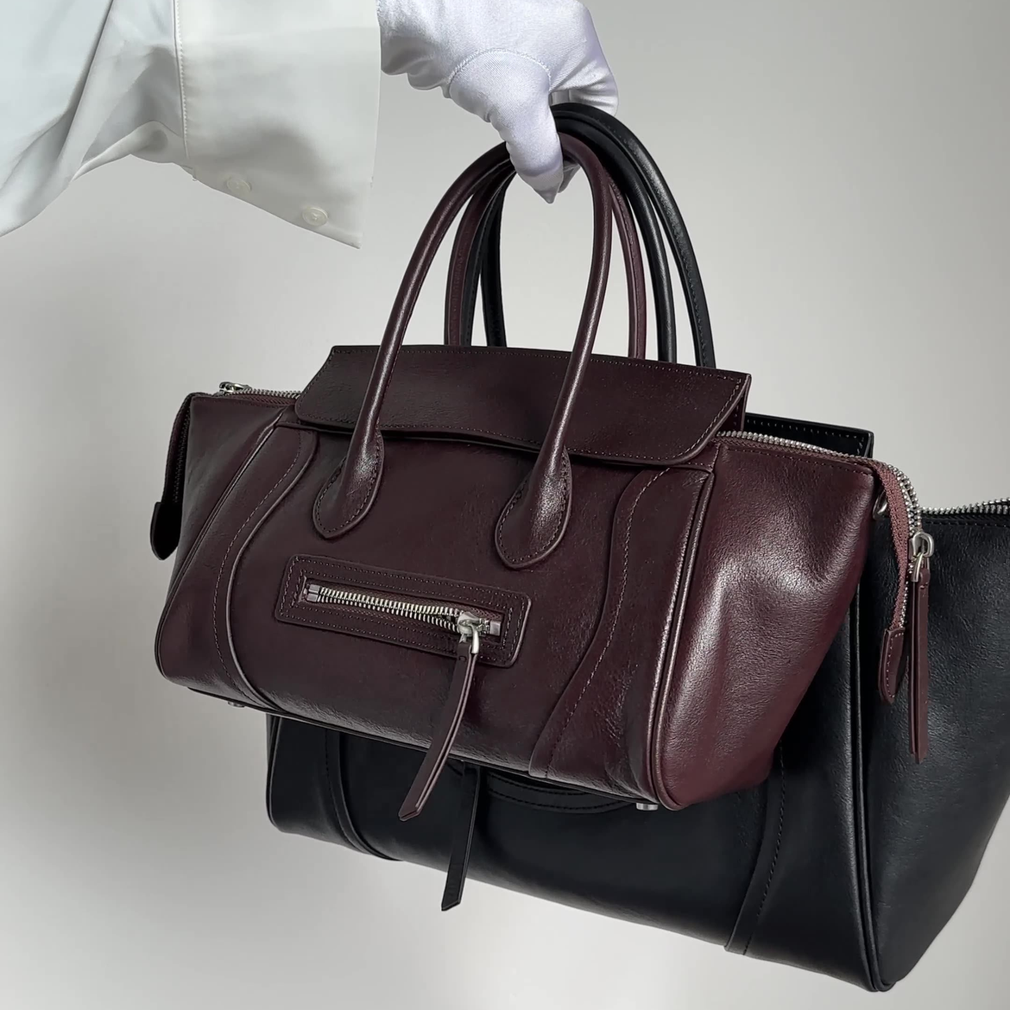 The C-Phantom-Inspired Vegetable-Tanned Leather Handbag