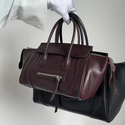 The C-Phantom-Inspired Vegetable-Tanned Leather Handbag