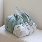 Bowling Shoulder Leather Bag