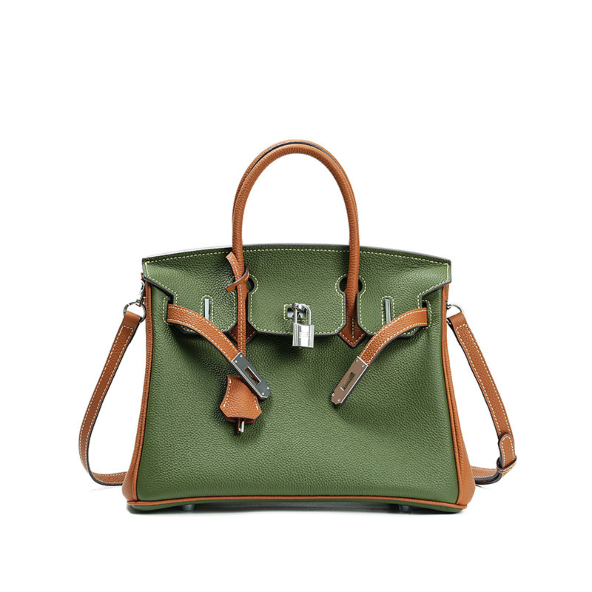 Bespoke handcrafted leather handbag
