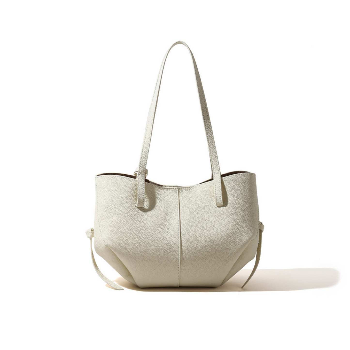 Polène Cyme inspired Textured Leather Bag