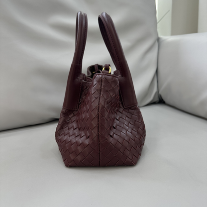 Die „Row-Margaux-inspirierte“ luxuriöse Leder-Tragetasche