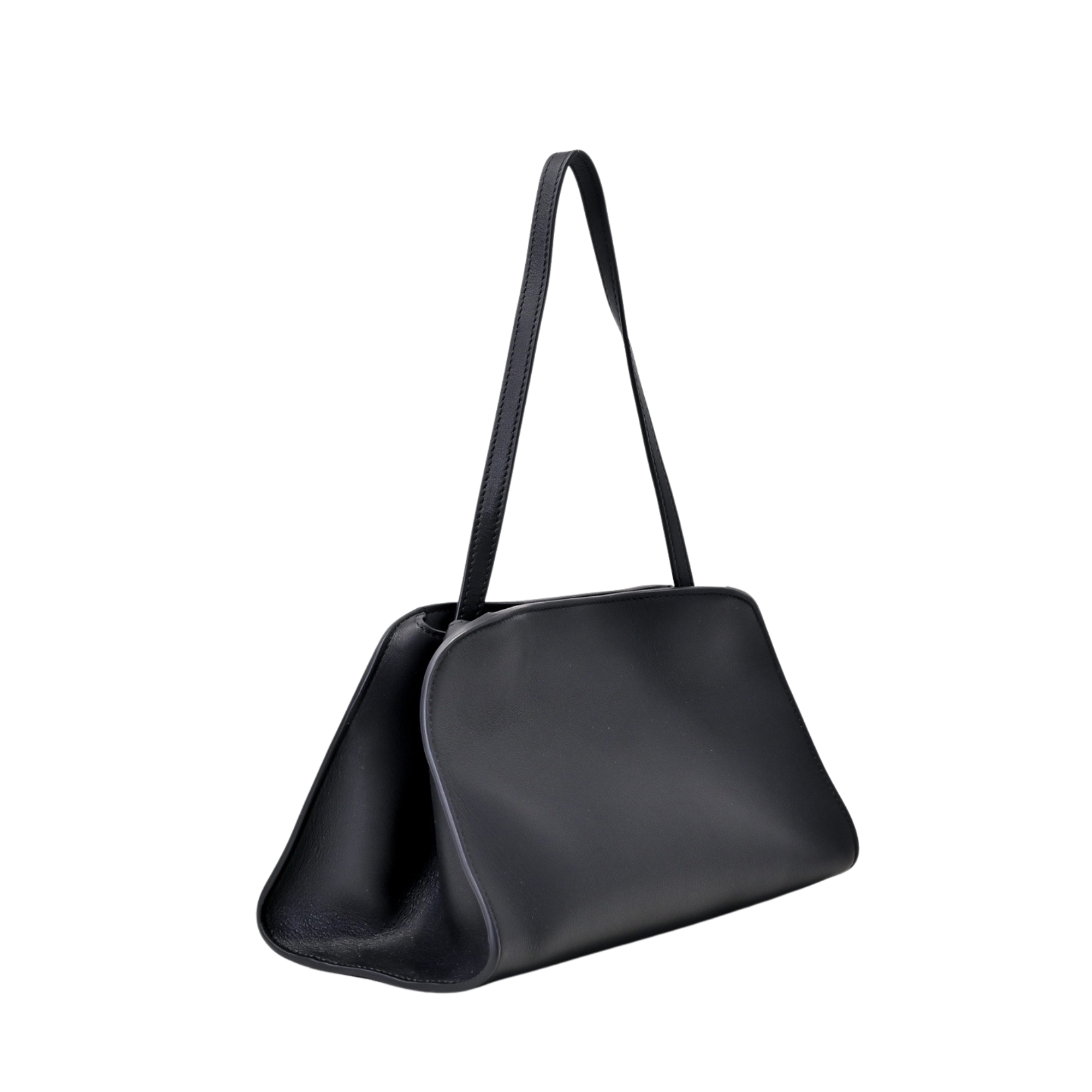 The Peggy Inspired Leather Shoulder Bag