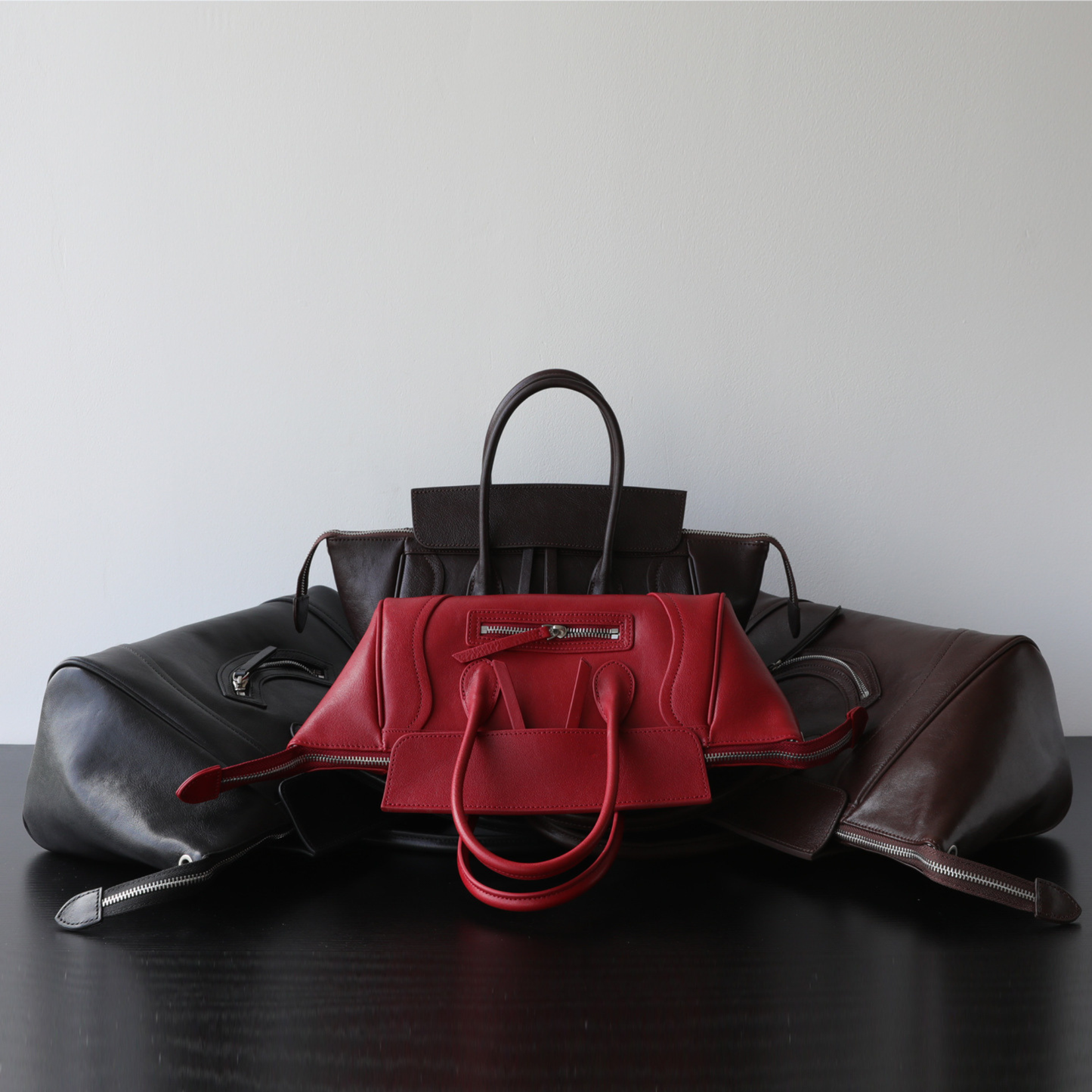 The C-Phantom-Inspired Vegetable-Tanned Leather Handbag