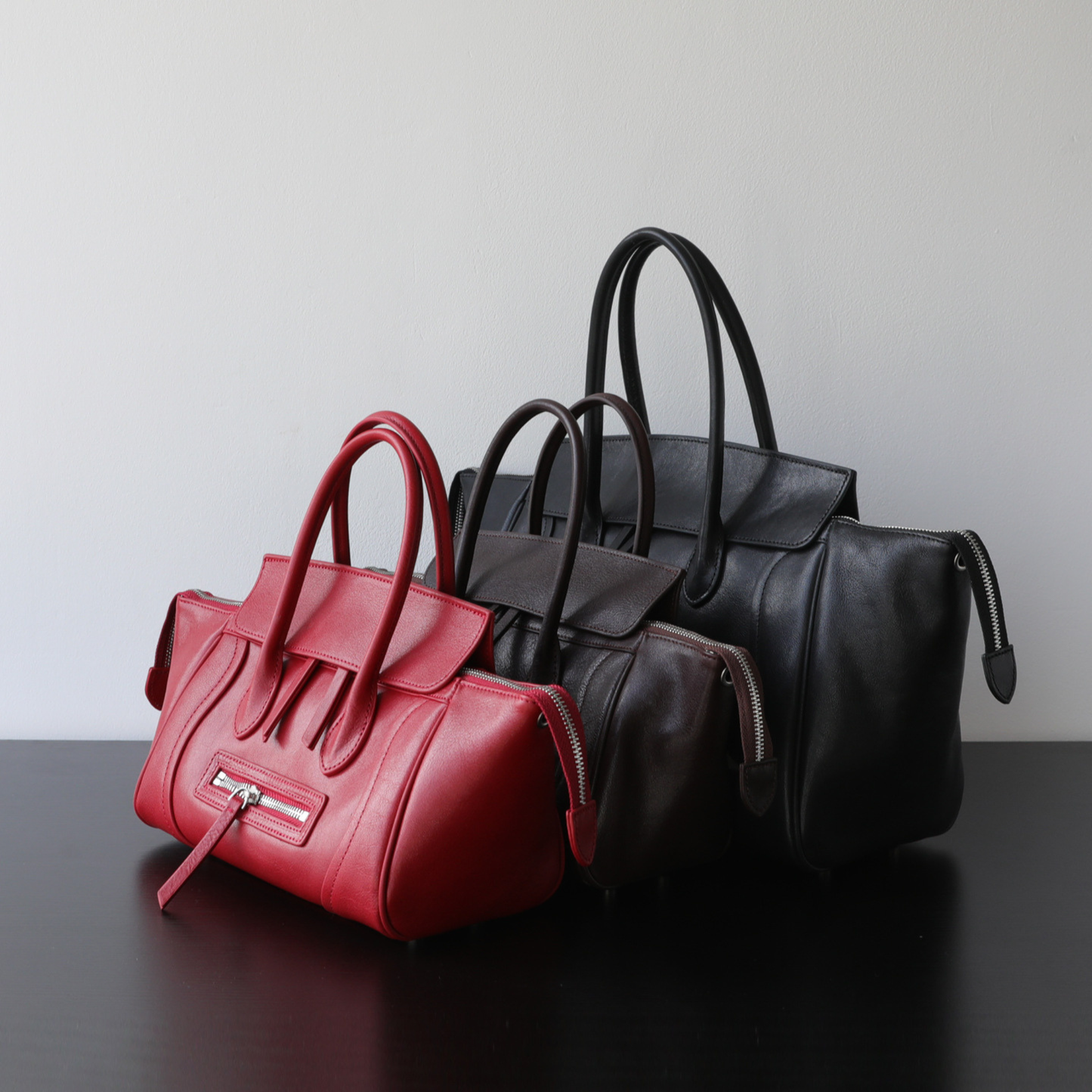 The C-Phantom-Inspired Vegetable-Tanned Leather Handbag