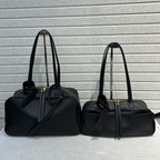 Bowling Shoulder Leather Bag