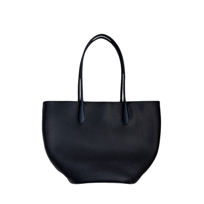 Alger Inspired Structured Leather Tote Bag