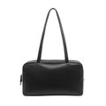 Astra Bowling Minimalist Leather Shoulder Bag