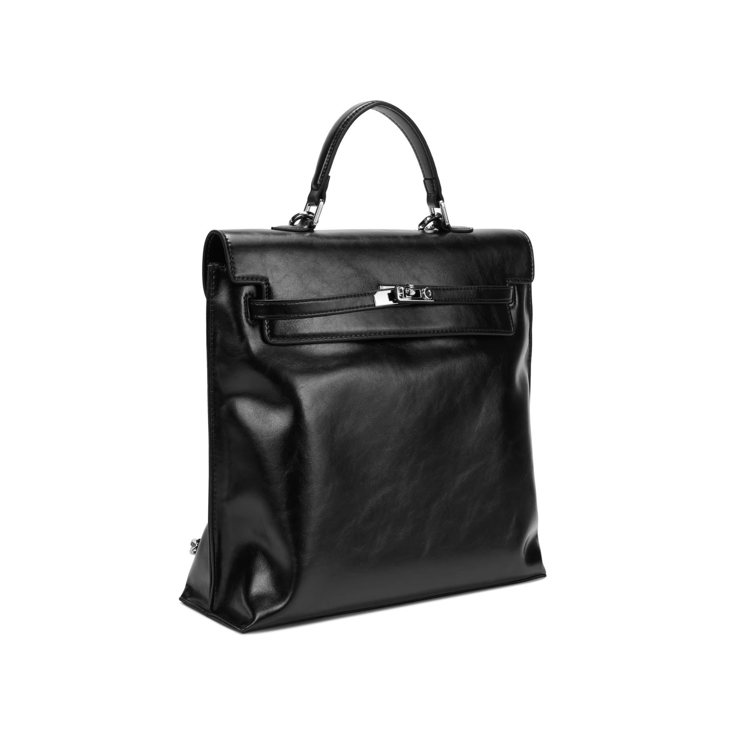 Luxurious Rodeo-Inspired Convertible Leather Backpack