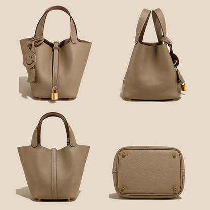 Mini Bucket Leather Bag
