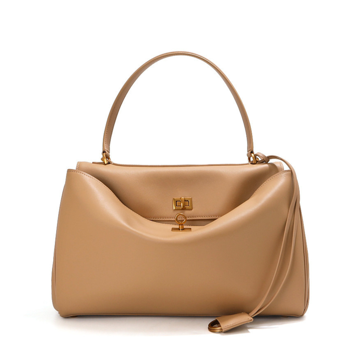 Minimalist Luxurious Soft Leather Handbag