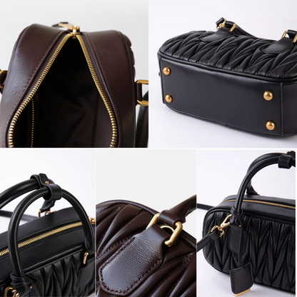 MIUMIU Arcadie Matelassé Nappa Inspired Leather Handbag