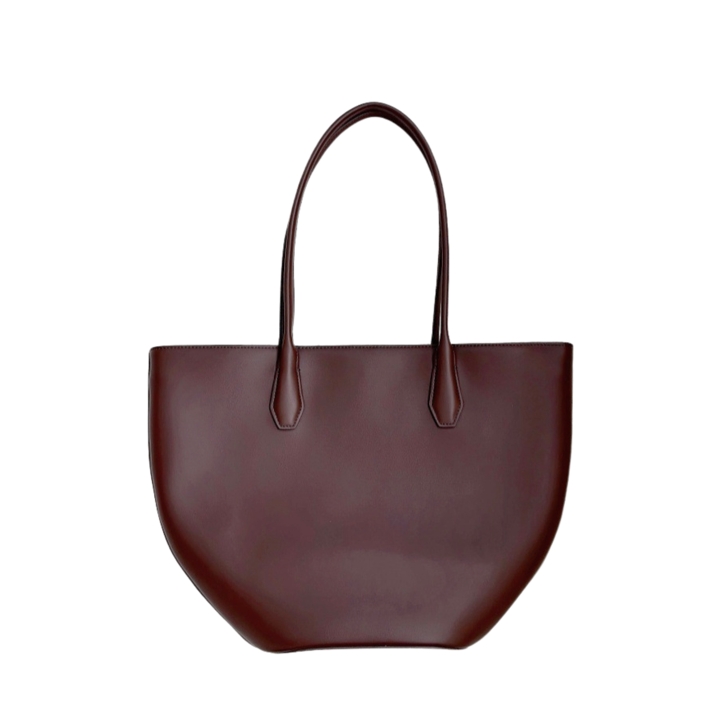 Alger Inspired Structured Leather Tote Bag