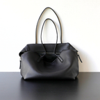 Minimalist Henri Inspired Soft‑Grain Leather Tote Bag