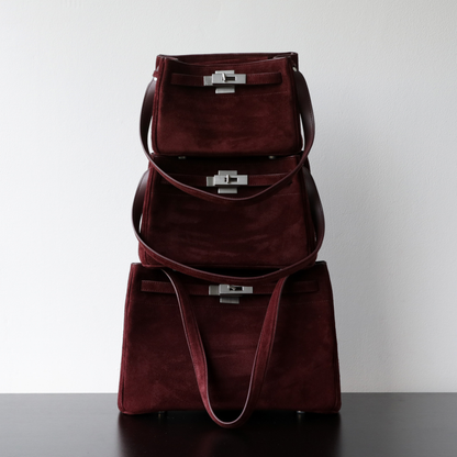 Slim Underarm Luxurious Leather Shoulder Bag