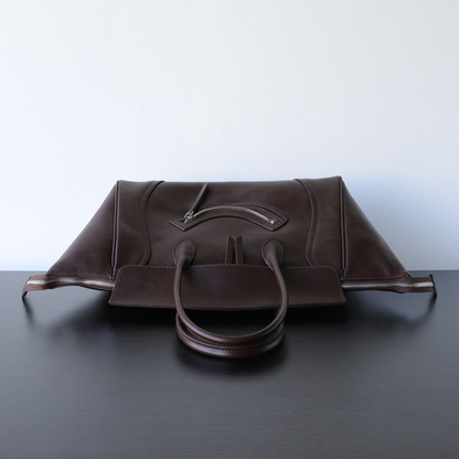 The C-Phantom-Inspired Vegetable-Tanned Leather Handbag