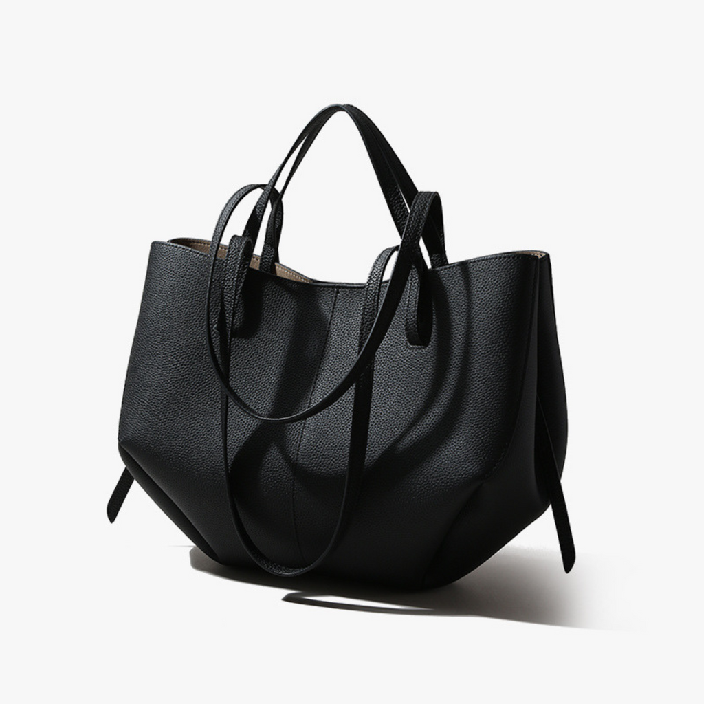 Luxurious Textured Leather Shoulder Bag