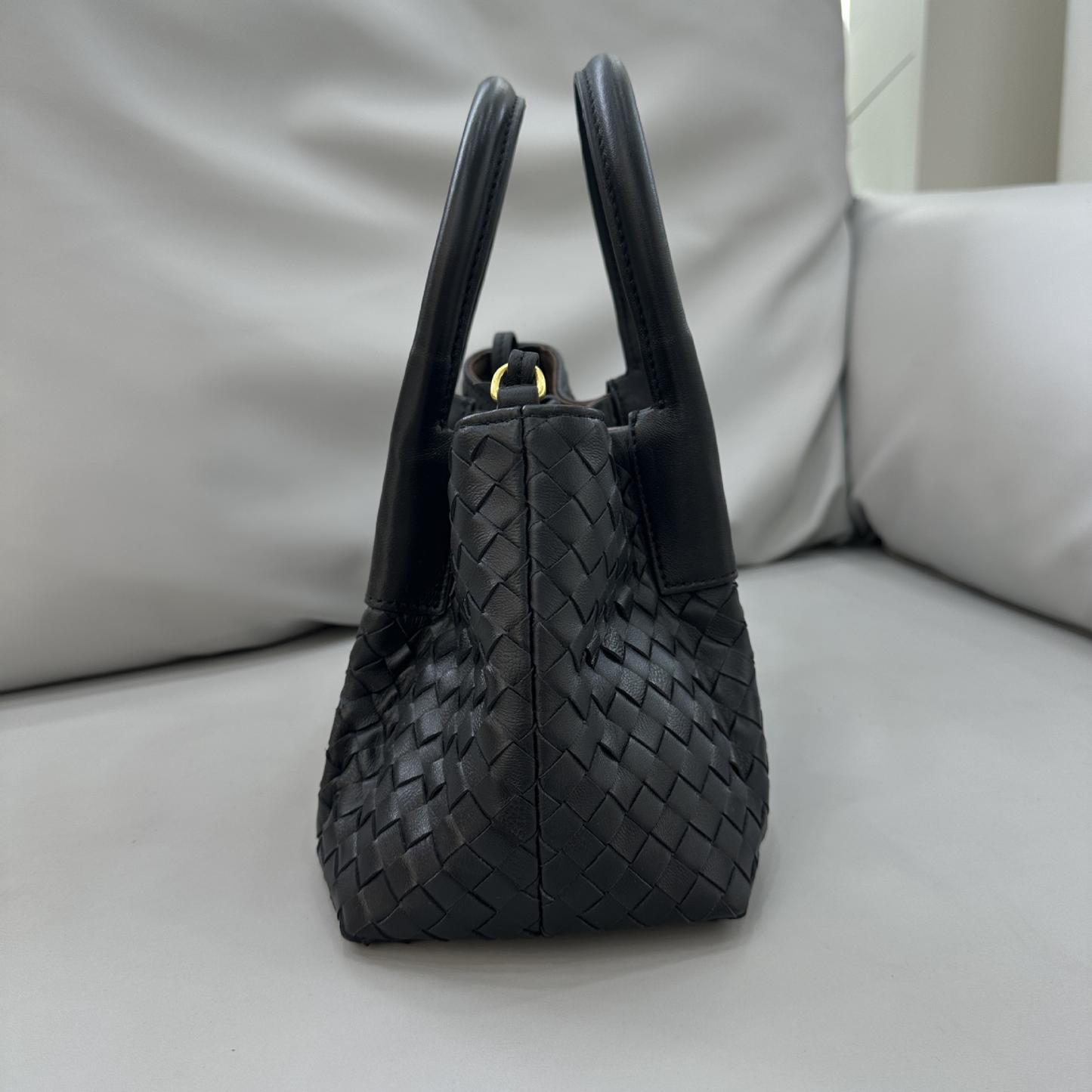 Die „Row-Margaux-inspirierte“ luxuriöse Leder-Tragetasche