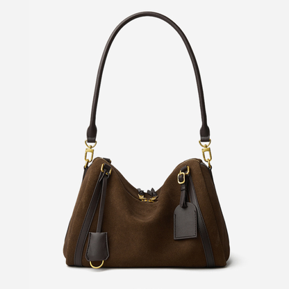 Top‑Handle Boston Leather Bag
