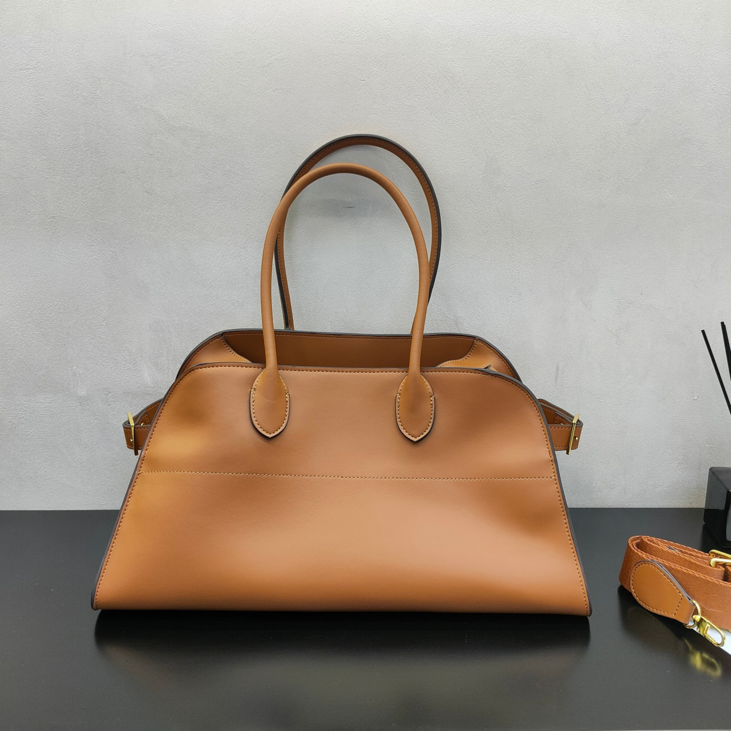 The Row EW Margaux Inspired Leather Bag