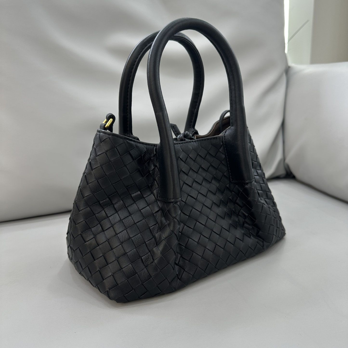 Die „Row-Margaux-inspirierte“ luxuriöse Leder-Tragetasche