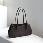 Alger Geometric Inspired Leather Shoulder Bag