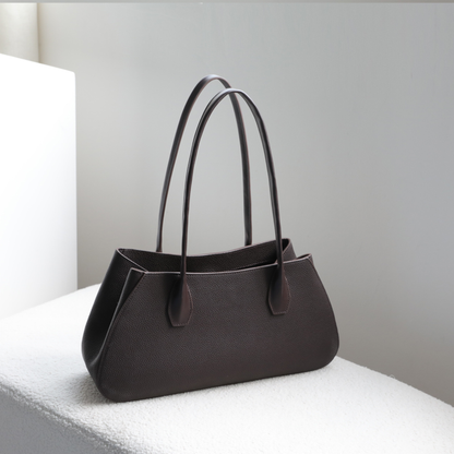 Alger Geometric Inspired Leather Shoulder Bag