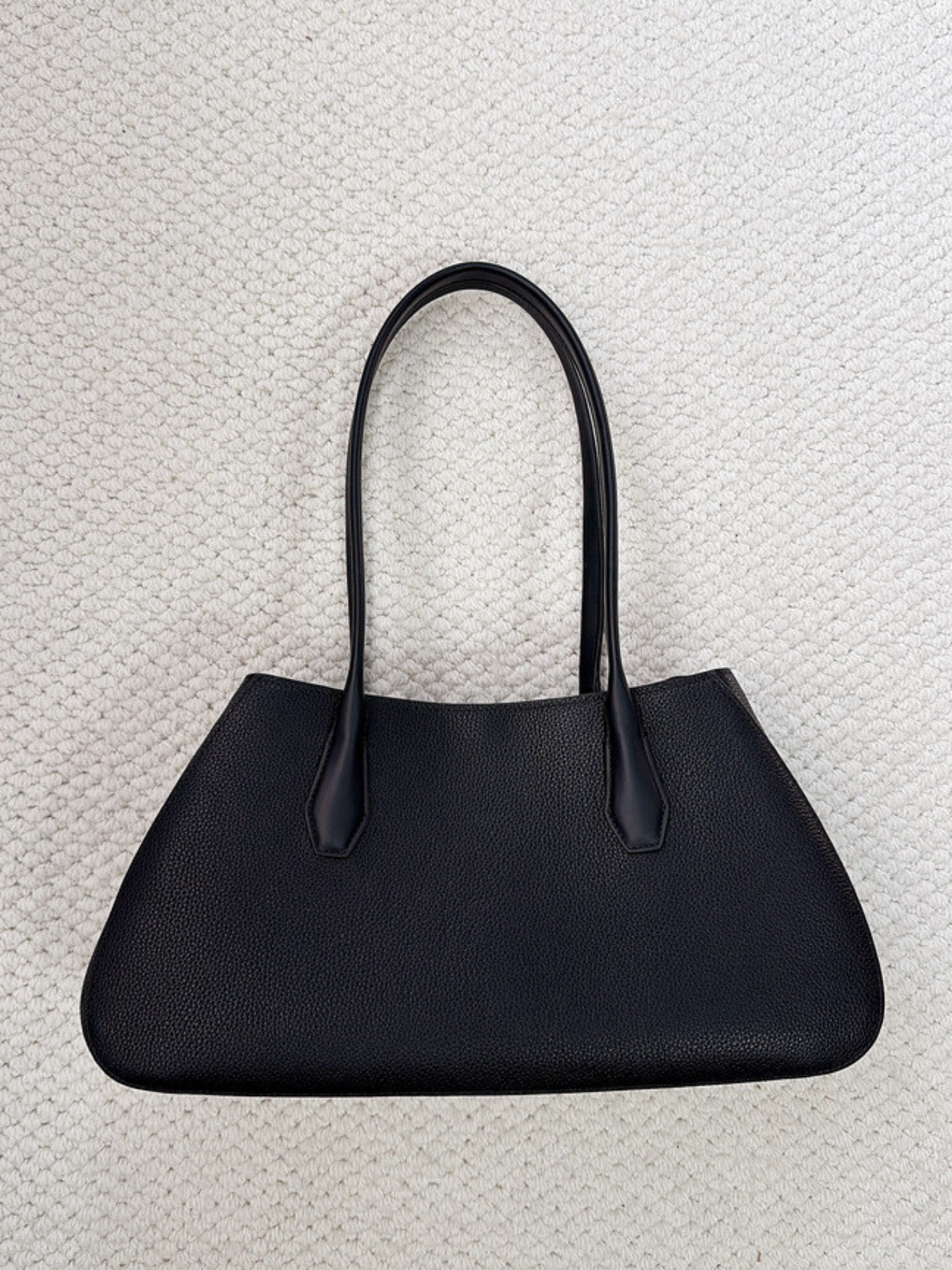 Alger Geometric Inspired Leather Shoulder Bag