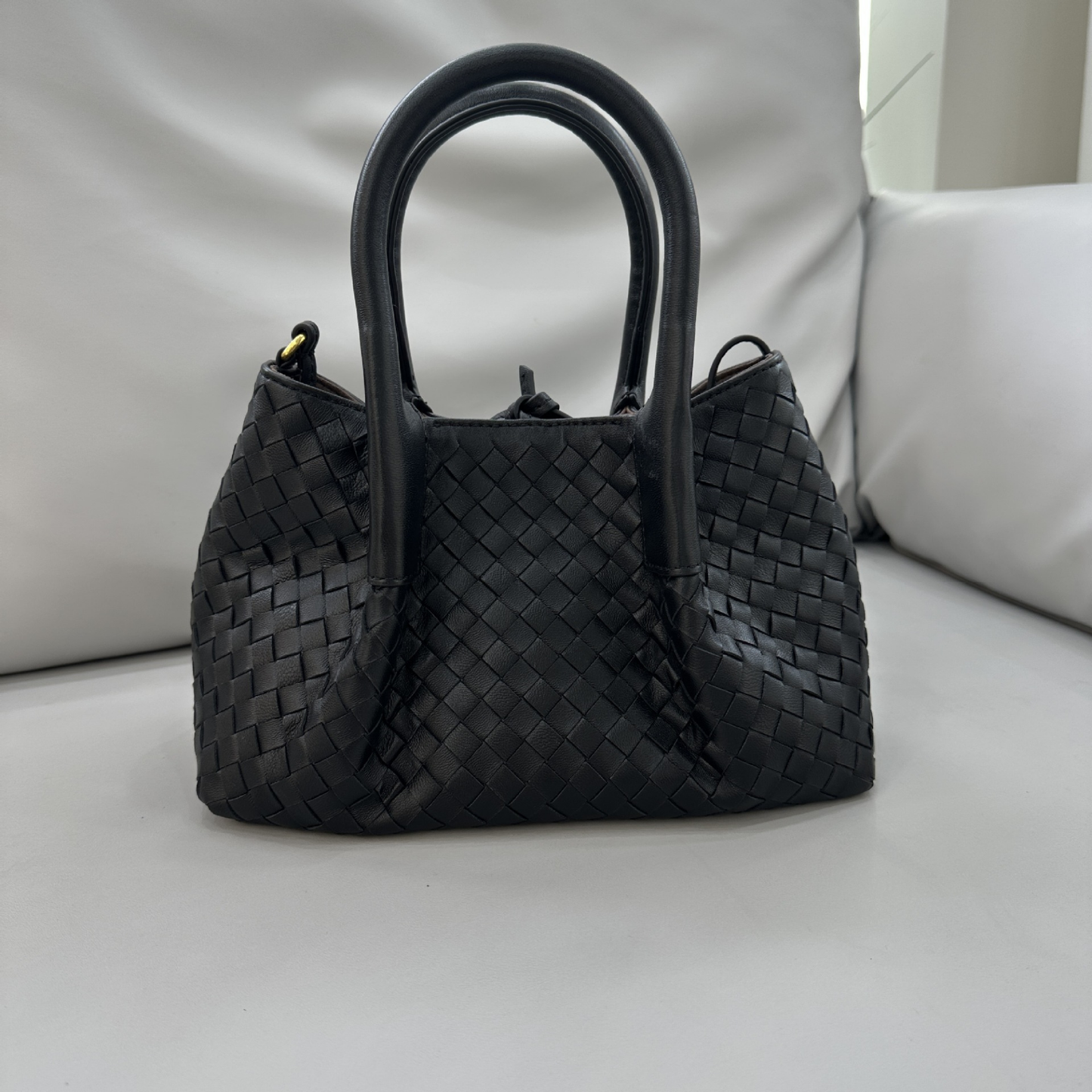 Die „Row-Margaux-inspirierte“ luxuriöse Leder-Tragetasche