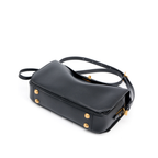 Le 7-Inspired Bowling Leather Shoulder Bag