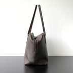 Minimalist Henri Inspired Soft‑Grain Leather Tote Bag