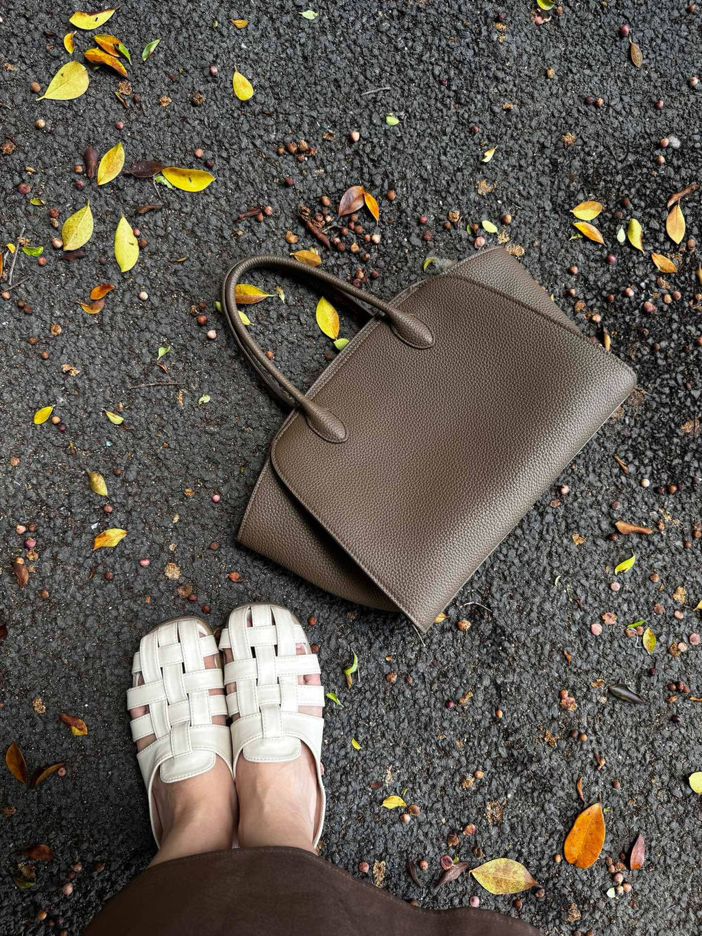 Marlo Large Luxurious Leather Tote Bag