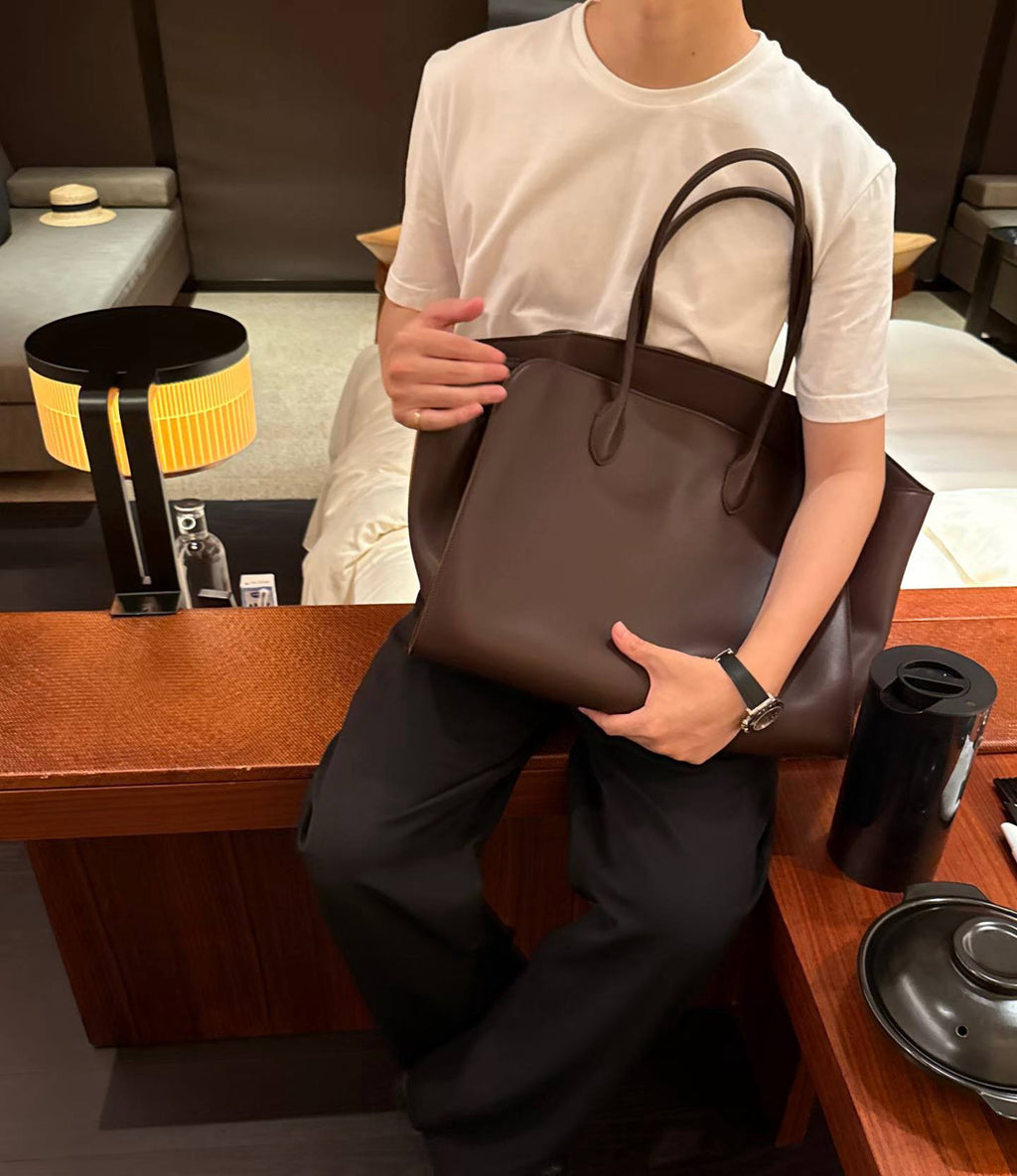 Marlo Large Luxurious Leather Tote Bag