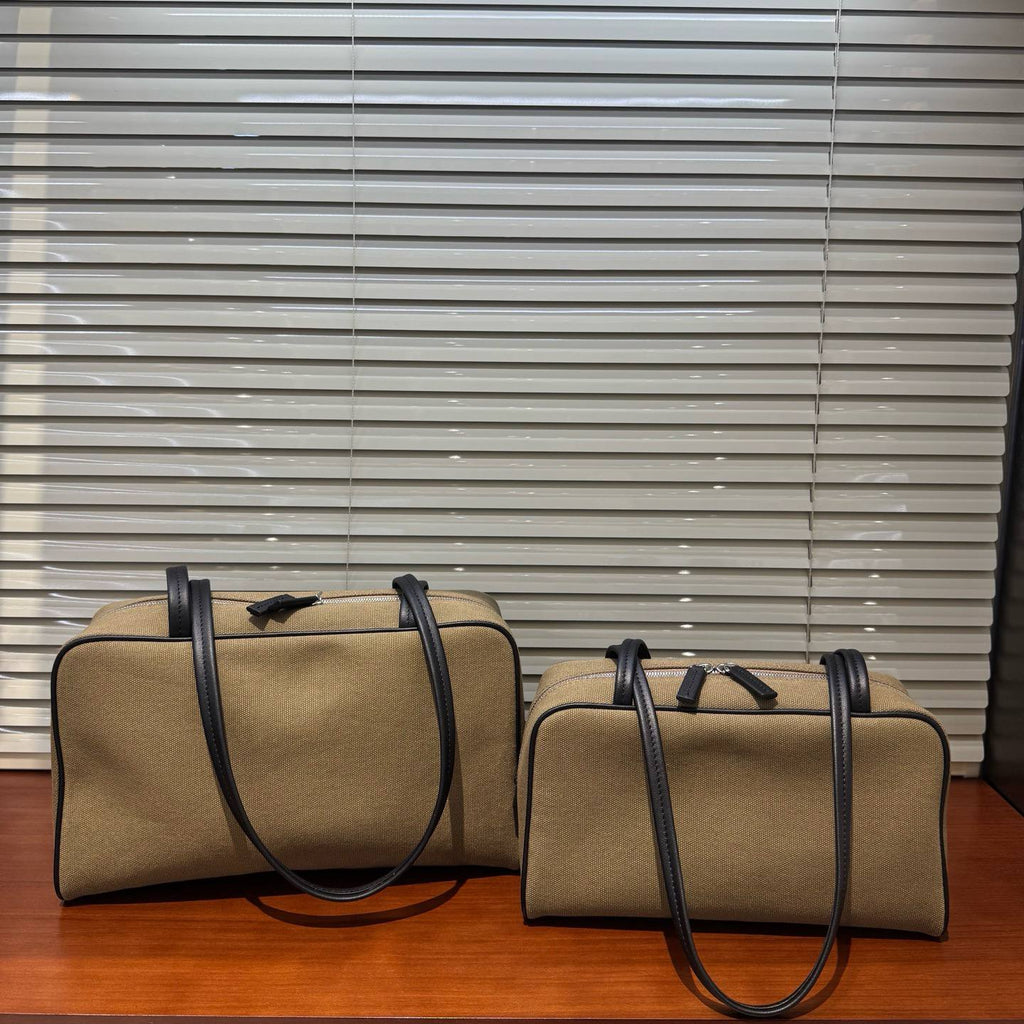 Astra Bowling Minimalist Leather Shoulder Bag