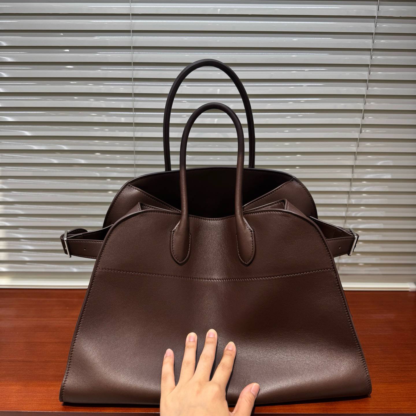 Margaux Luxurious Leather Tote Bag