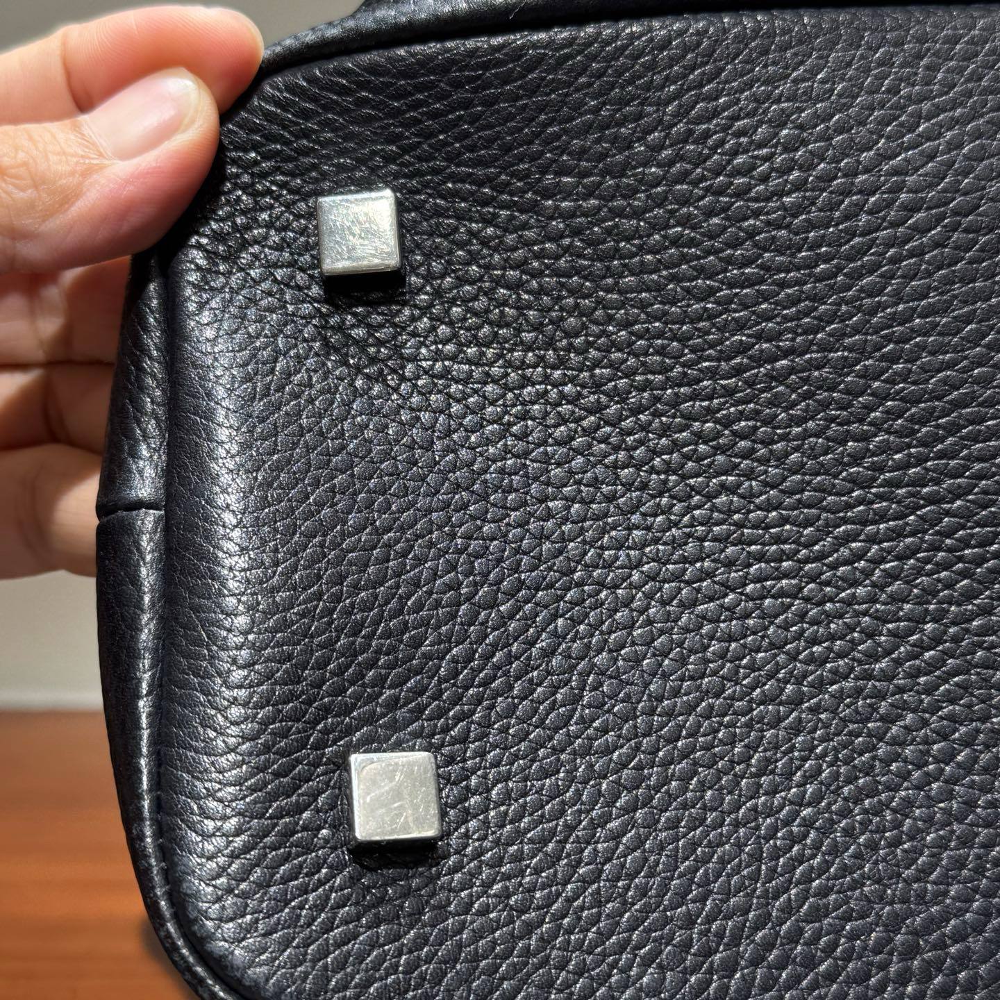 Agnes Bowling Leather Bag