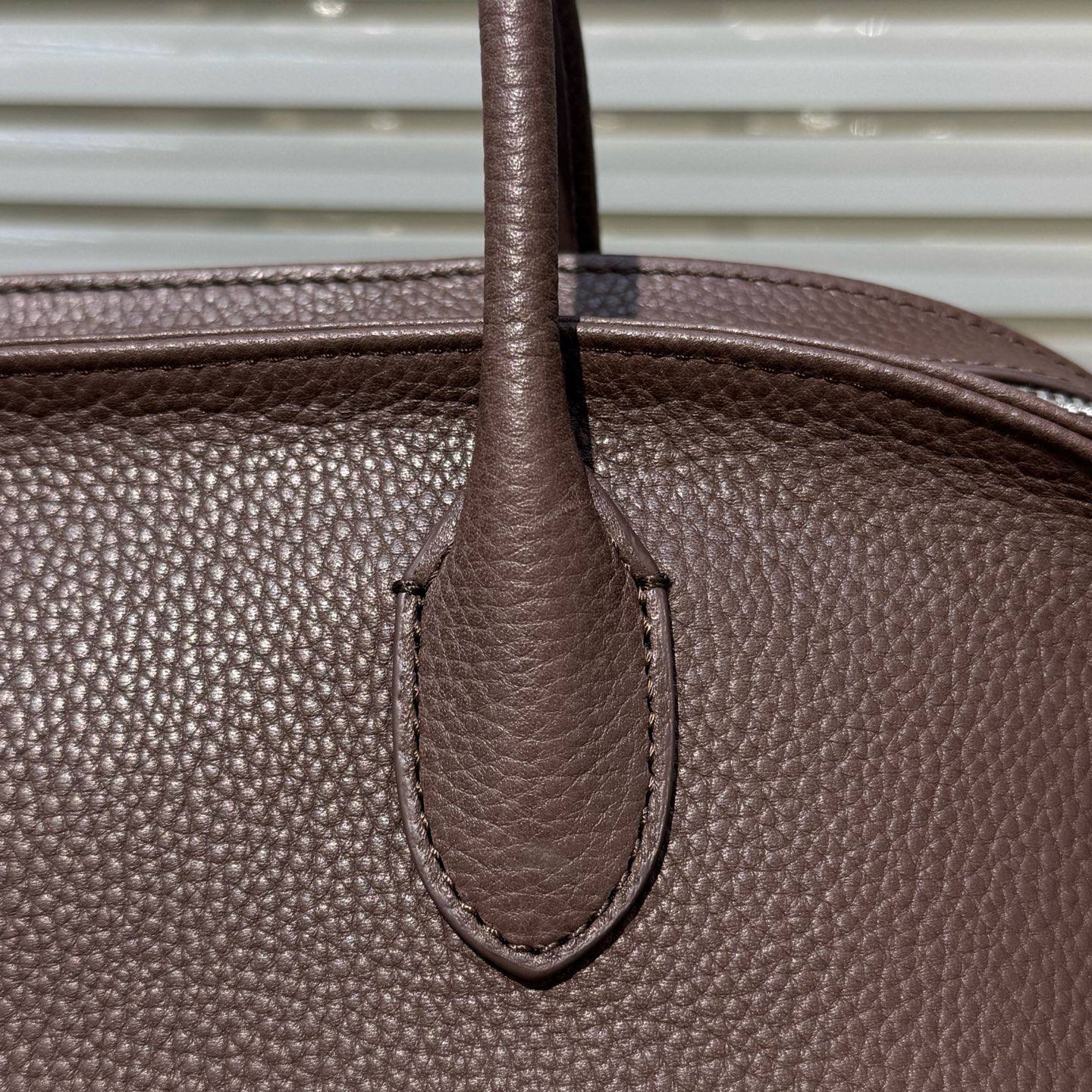 Agnes Bowling Leather Bag